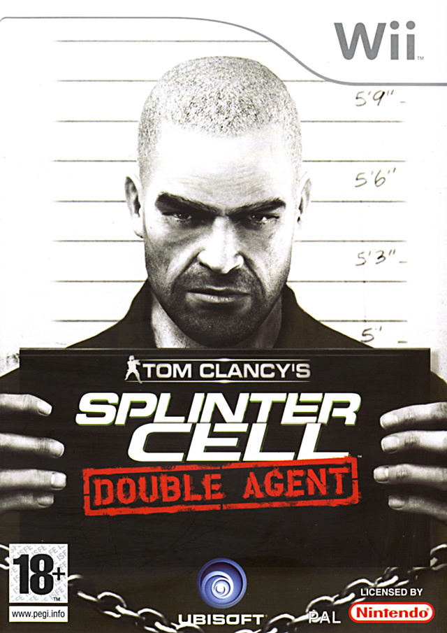 jaquette du jeu vidéo Tom Clancy's Splinter Cell Double Agent