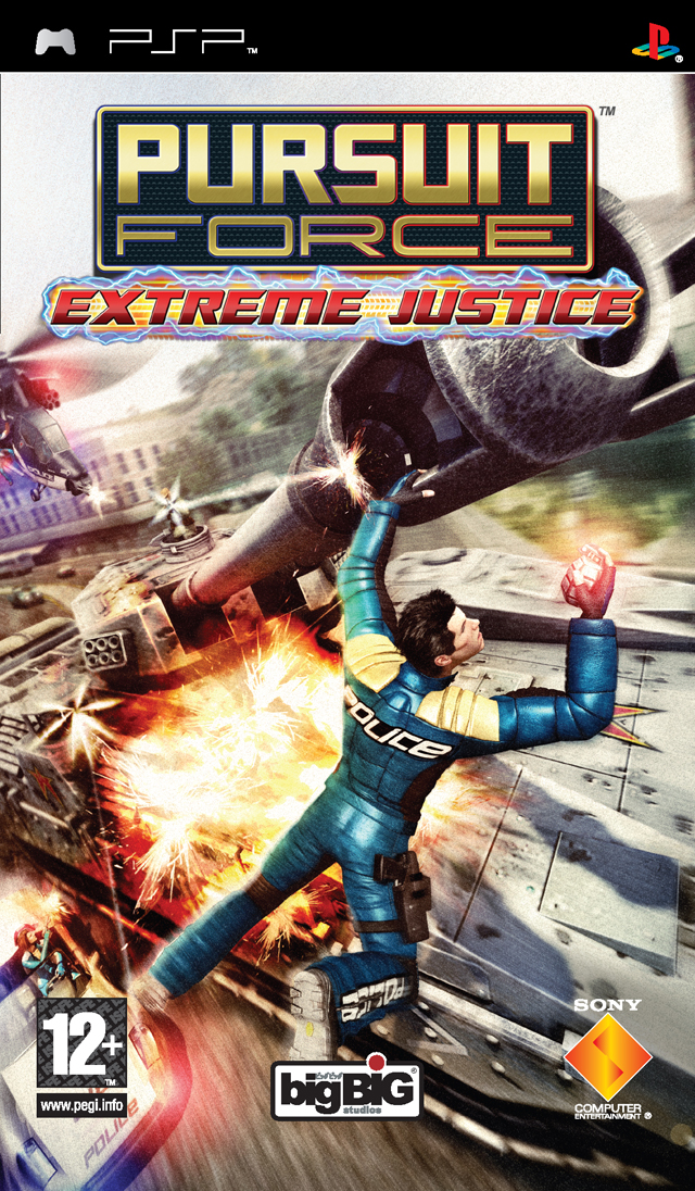 jaquette du jeu vidéo Pursuit Force : Extreme Justice