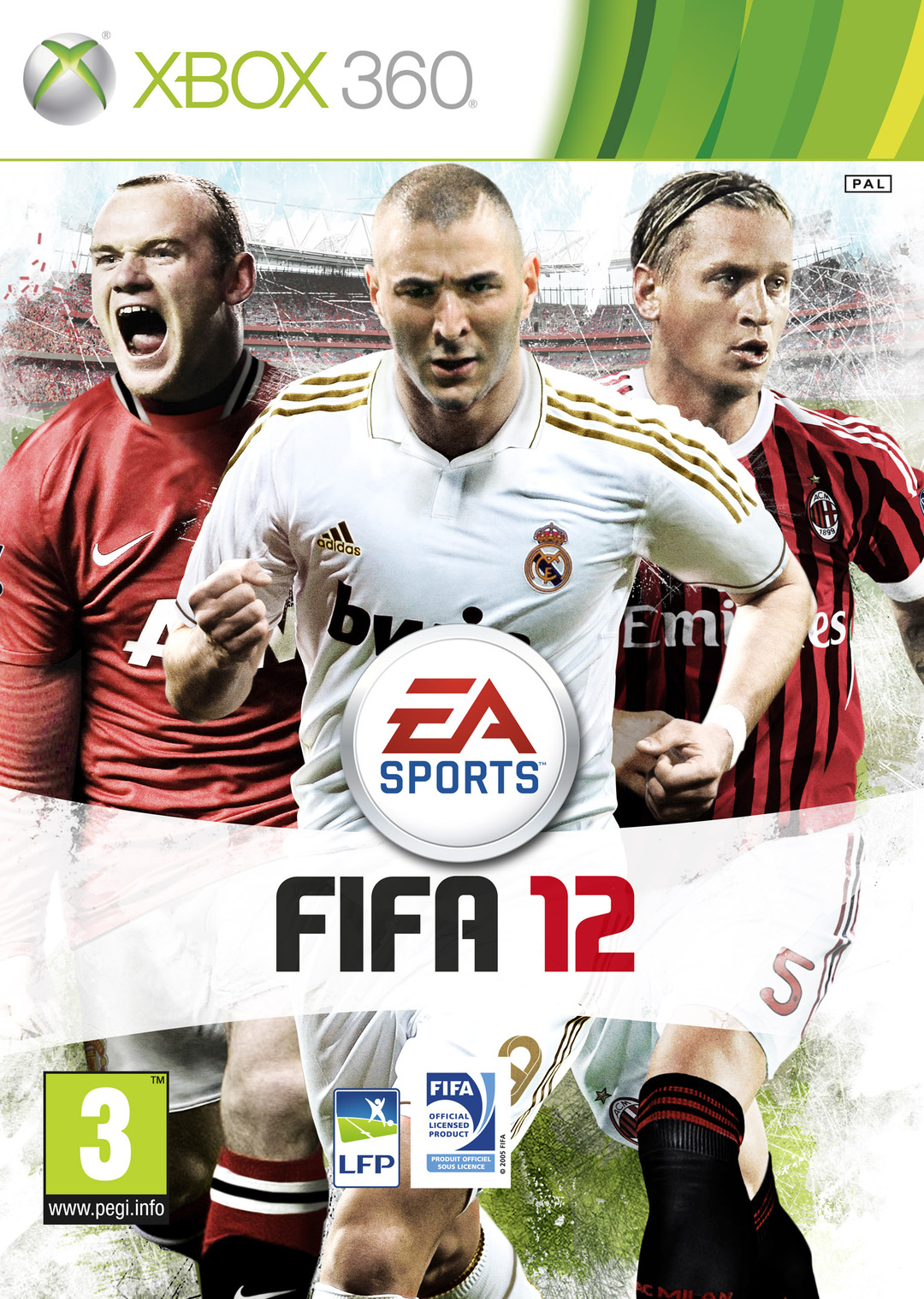 jaquette du jeu vidéo FIFA 12