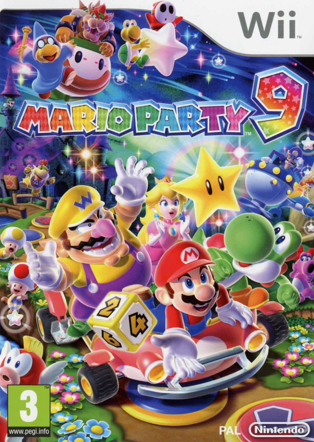 jaquette du jeu vidéo Mario Party 9