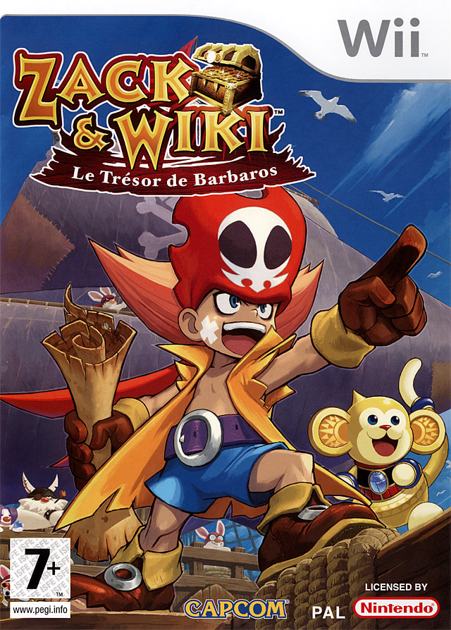 jaquette du jeu vidéo Zack & Wiki : Le Trésor de Barbaros