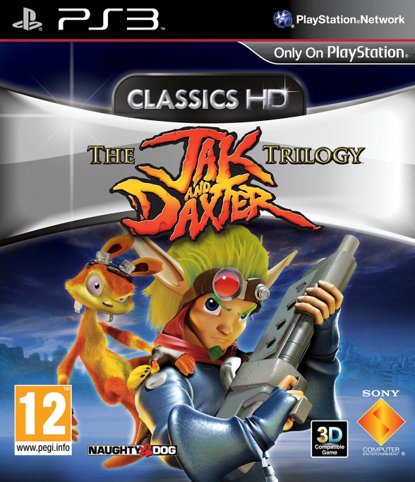jaquette du jeu vidéo The Jak And Daxter Trilogy