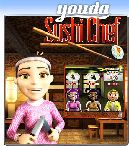 jaquette du jeu vidéo Youda Sushi Chef