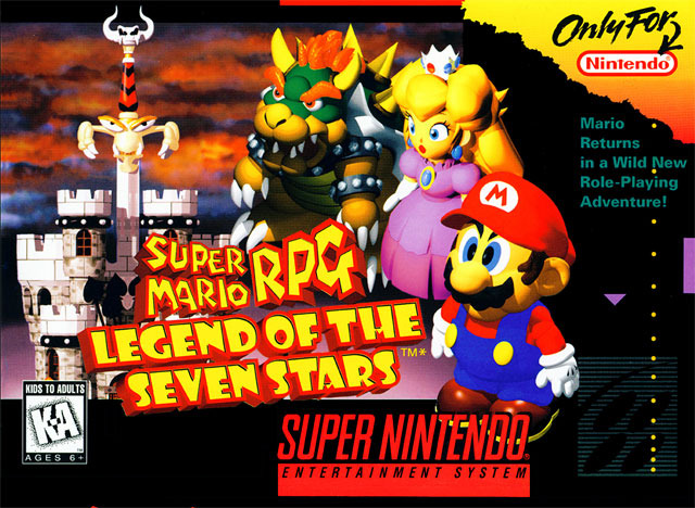 jaquette du jeu vidéo Super Mario RPG : Legend of the Seven Stars