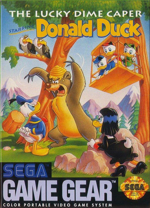 jaquette du jeu vidéo The Lucky Dime Caper starring Donald Duck