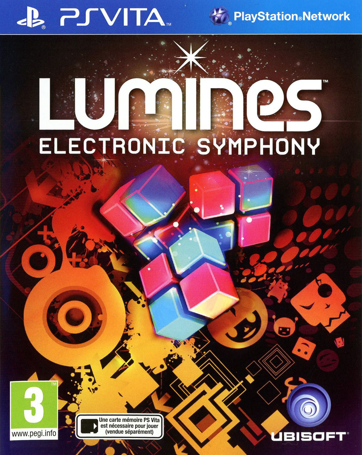 jaquette du jeu vidéo Lumines Electronic Symphony