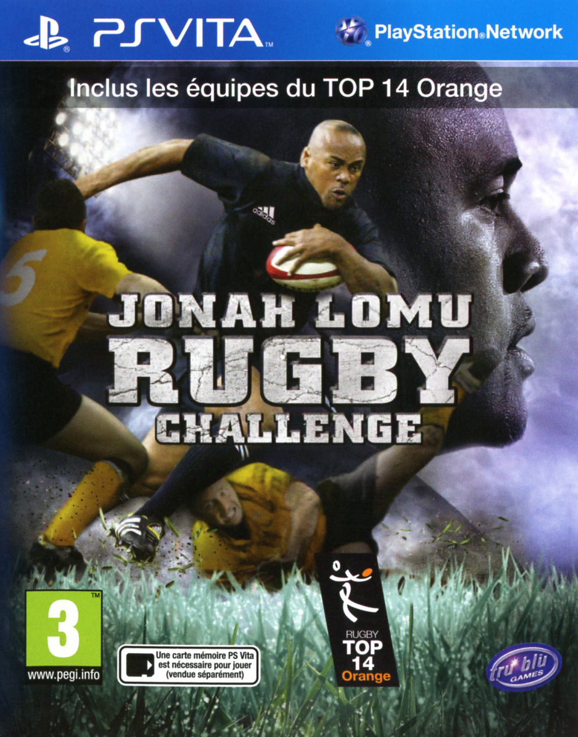 jaquette du jeu vidéo Jonah Lomu Rugby Challenge