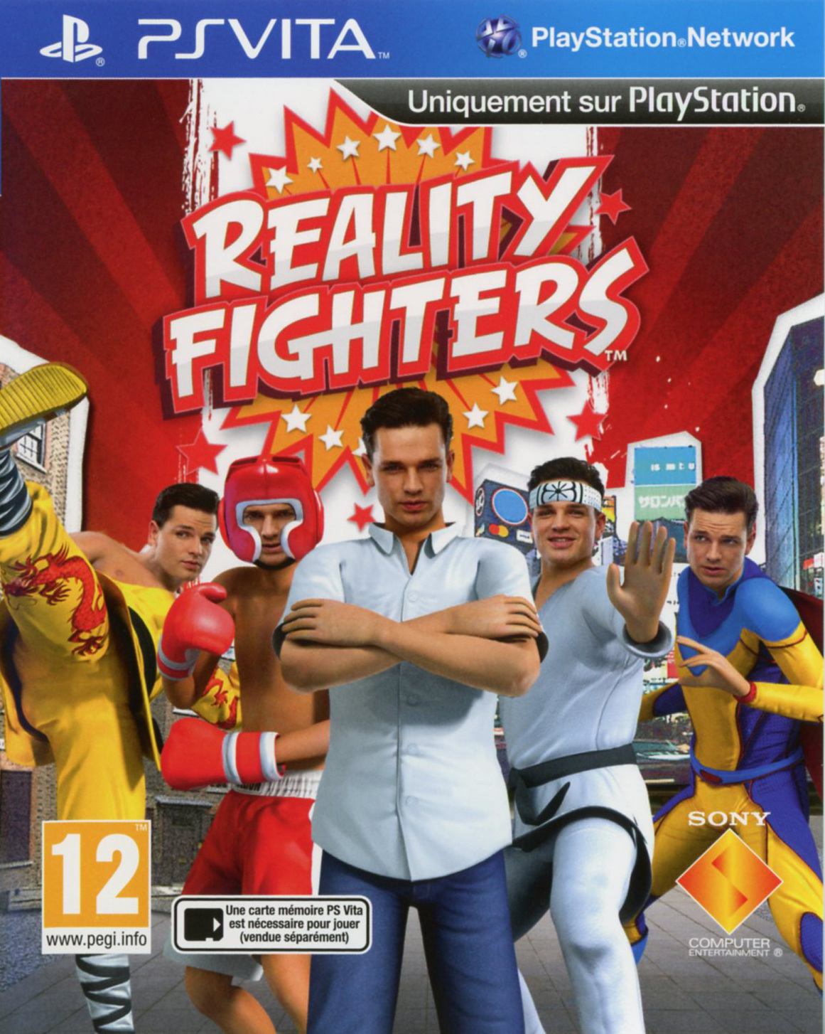 jaquette du jeu vidéo Reality Fighters