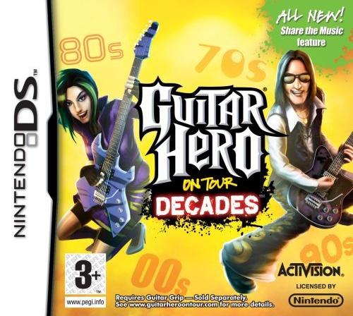 jaquette du jeu vidéo Guitar Hero: On Tour Decades