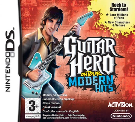 jaquette du jeu vidéo Guitar Hero: On Tour Modern Hits