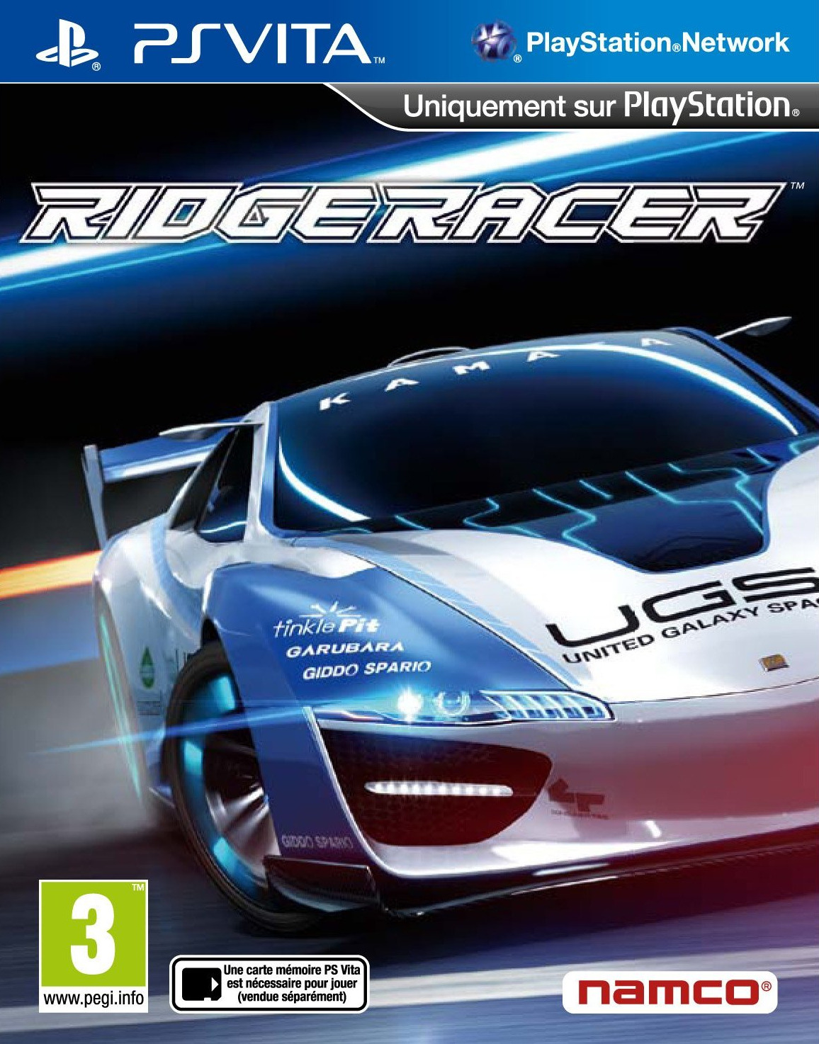 jaquette du jeu vidéo Ridge Racer