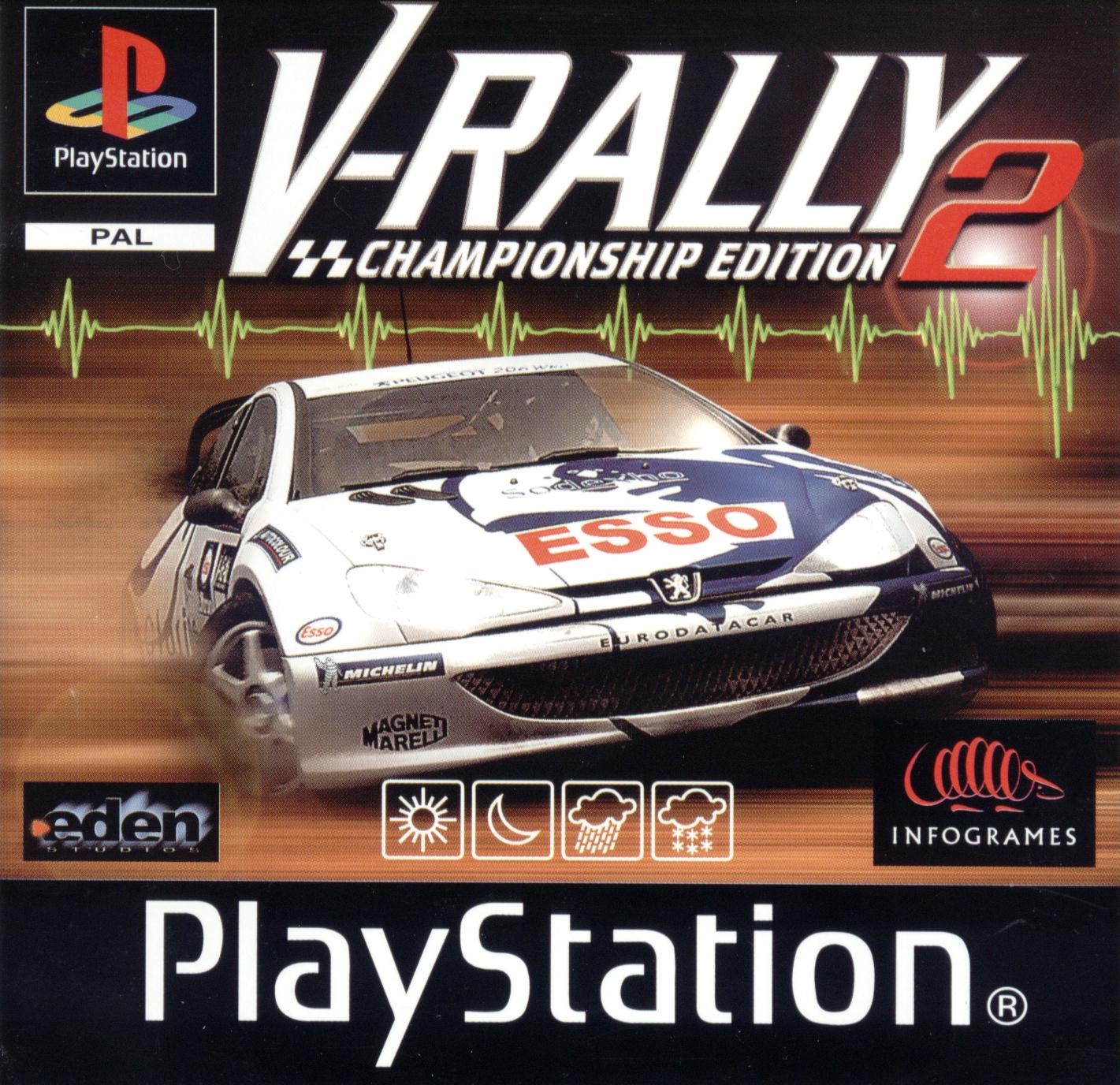 jaquette du jeu vidéo V-Rally 2