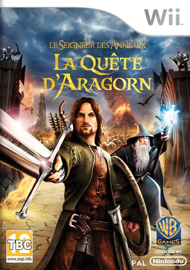 jaquette du jeu vidéo Le Seigneur des Anneaux : La Quête d'Aragorn