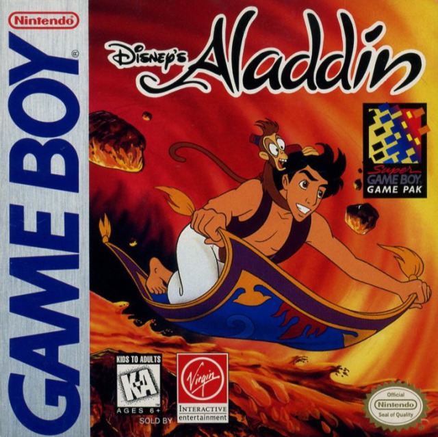 jaquette du jeu vidéo Aladdin