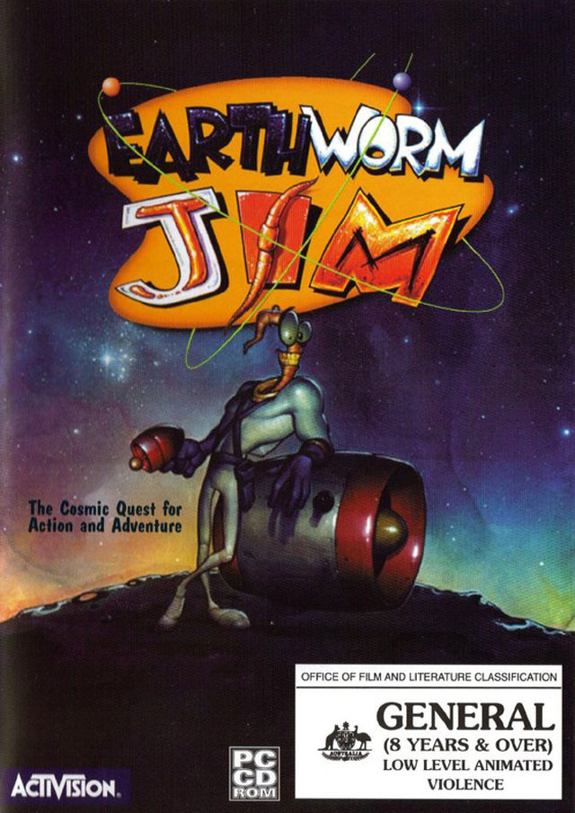 jaquette du jeu vidéo Earthworm Jim