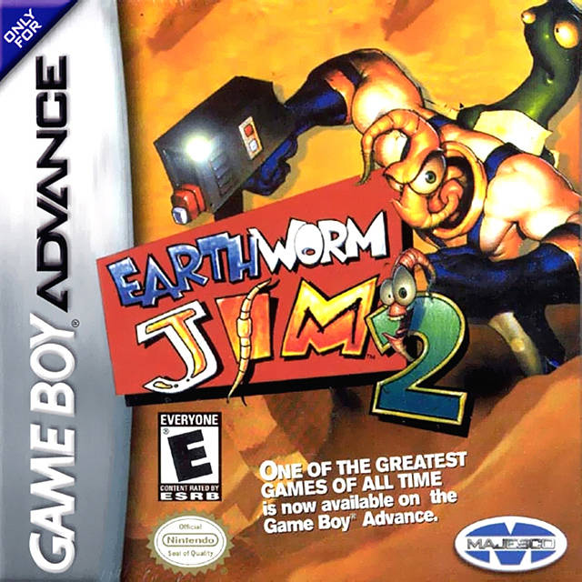 jaquette du jeu vidéo Earthworm Jim 2