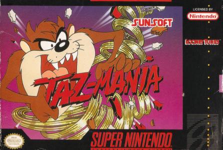 jaquette du jeu vidéo Taz-Mania
