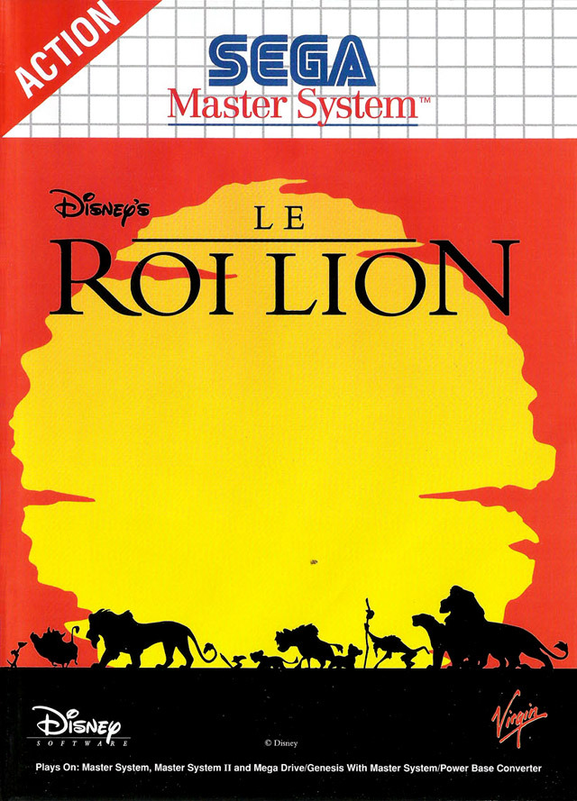 jaquette du jeu vidéo Le Roi Lion