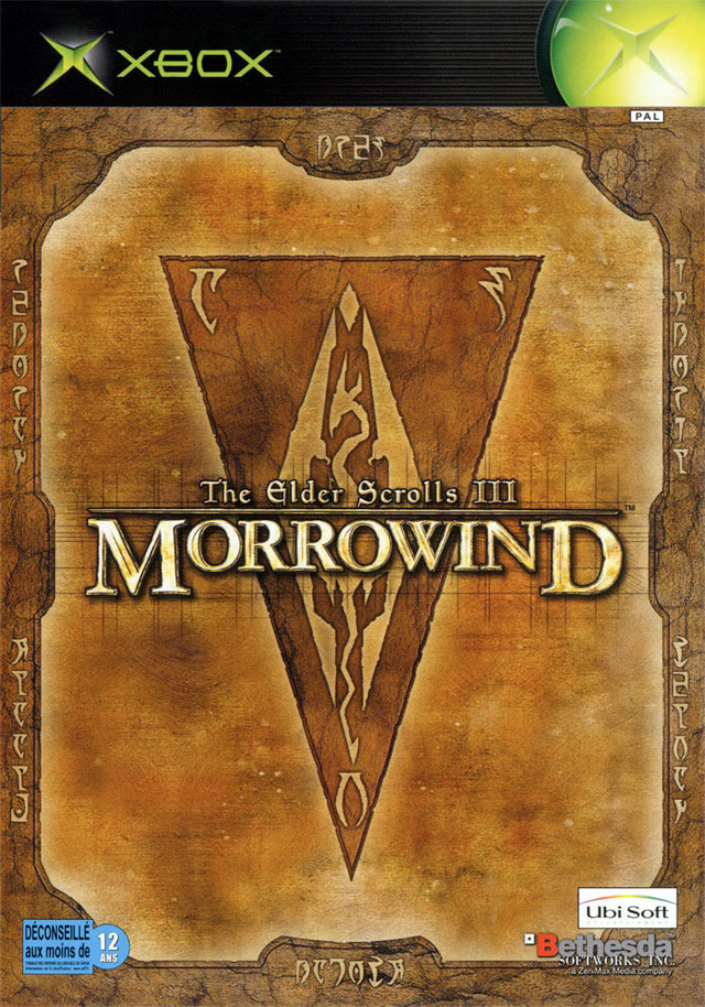jaquette du jeu vidéo The Elder Scrolls III: Morrowind