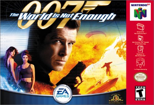 jaquette du jeu vidéo James Bond 007 : Le Monde ne Suffit Pas