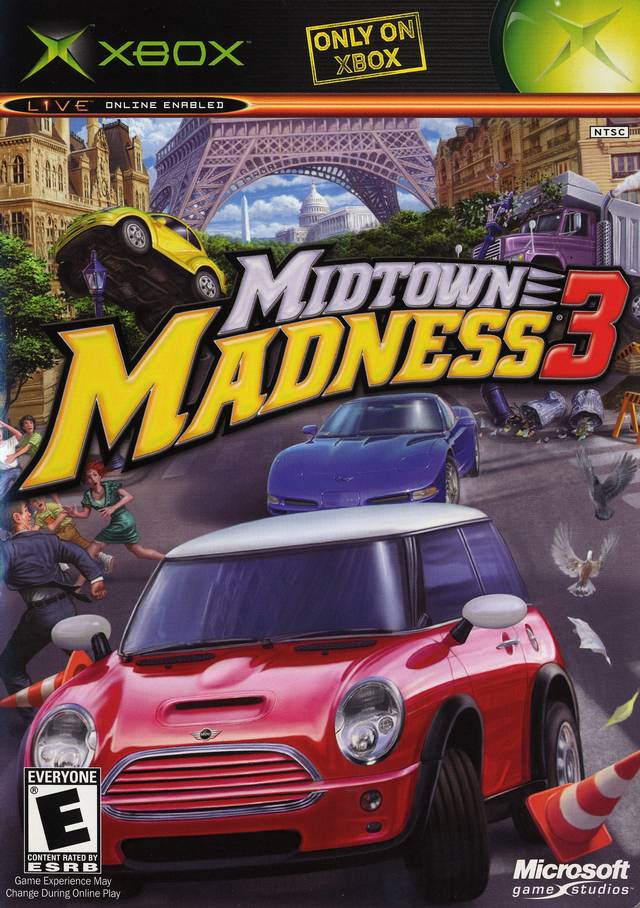 jaquette du jeu vidéo Midtown Madness 3