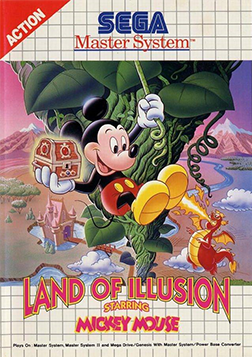 jaquette du jeu vidéo Land Of Illusion Starring Mickey Mouse