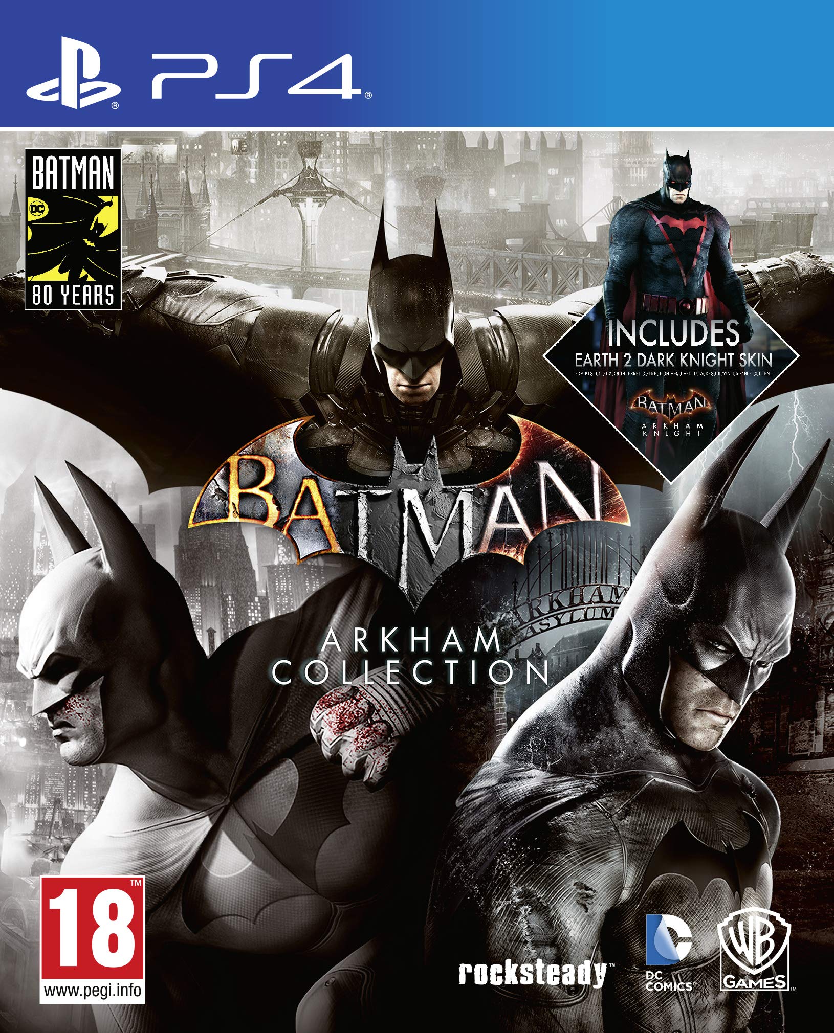 jaquette du jeu vidéo Batman Arkham Collection