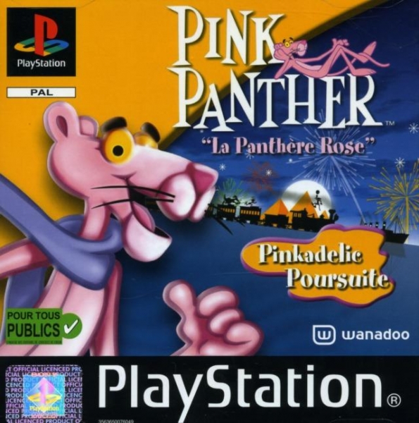 jaquette du jeu vidéo Pink Panther : À la poursuite de la Panthère rose