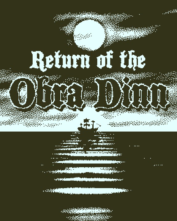 jaquette du jeu vidéo Return of the Obra Dinn