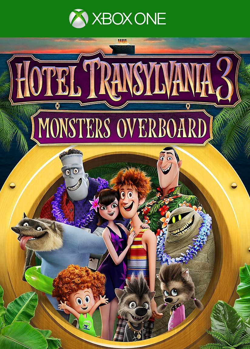 jaquette du jeu vidéo Hotel Transylvanie 3 Des Monstres à la Mer