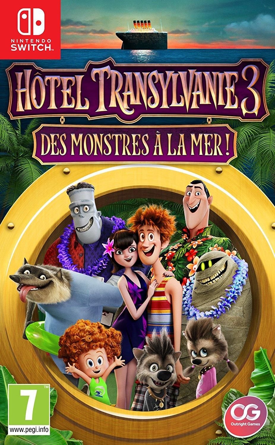 jaquette du jeu vidéo Hotel Transylvanie 3 Des Monstres à la Mer