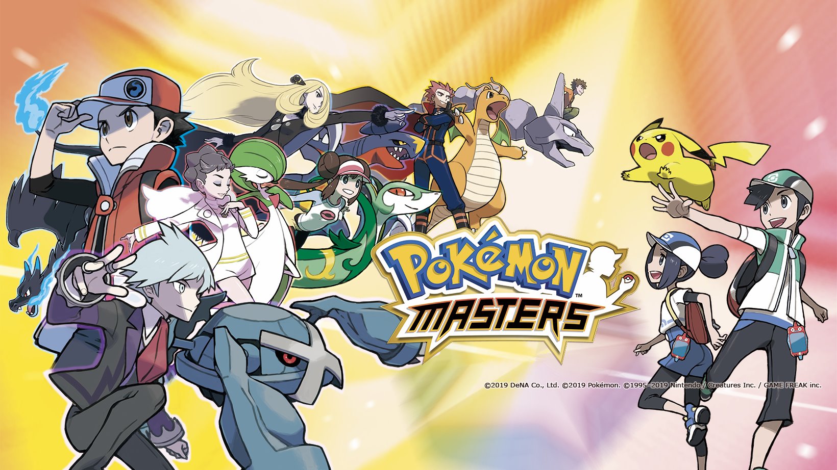 jaquette du jeu vidéo Pokémon Masters
