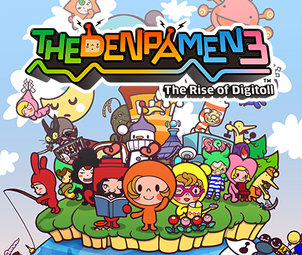 jaquette du jeu vidéo THE ''DENPA'' MEN 3 The Rise of Digitoll