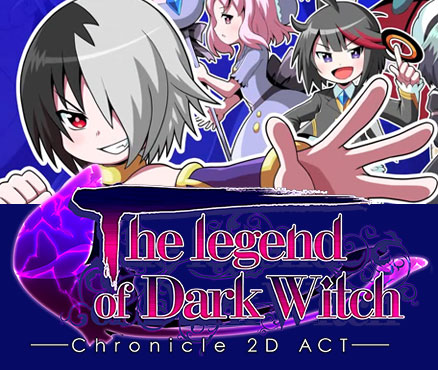 jaquette du jeu vidéo The Legend of Dark Witch - Chronicle 2D ACT