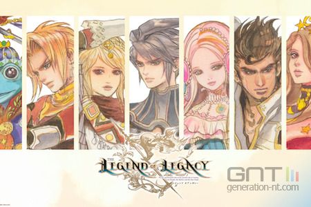 jaquette du jeu vidéo The Legend of Legacy