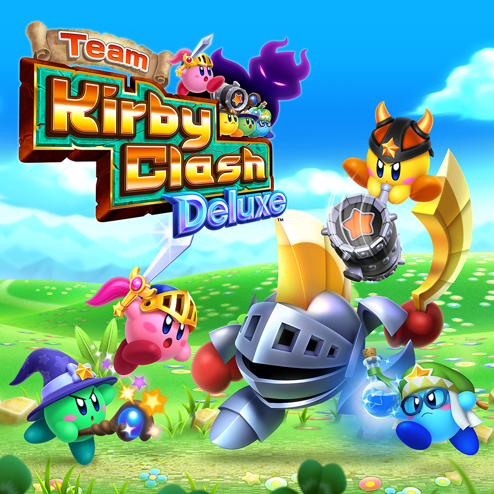 jaquette du jeu vidéo Team Kirby Clash Deluxe