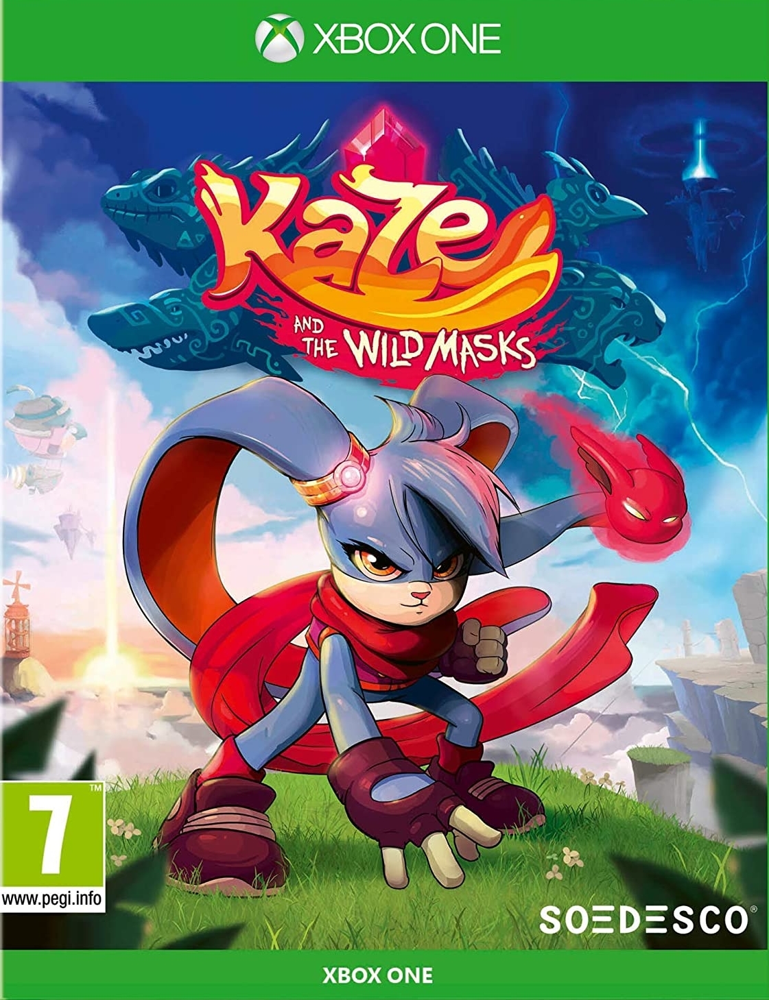 jaquette du jeu vidéo Kaze and the Wild Masks