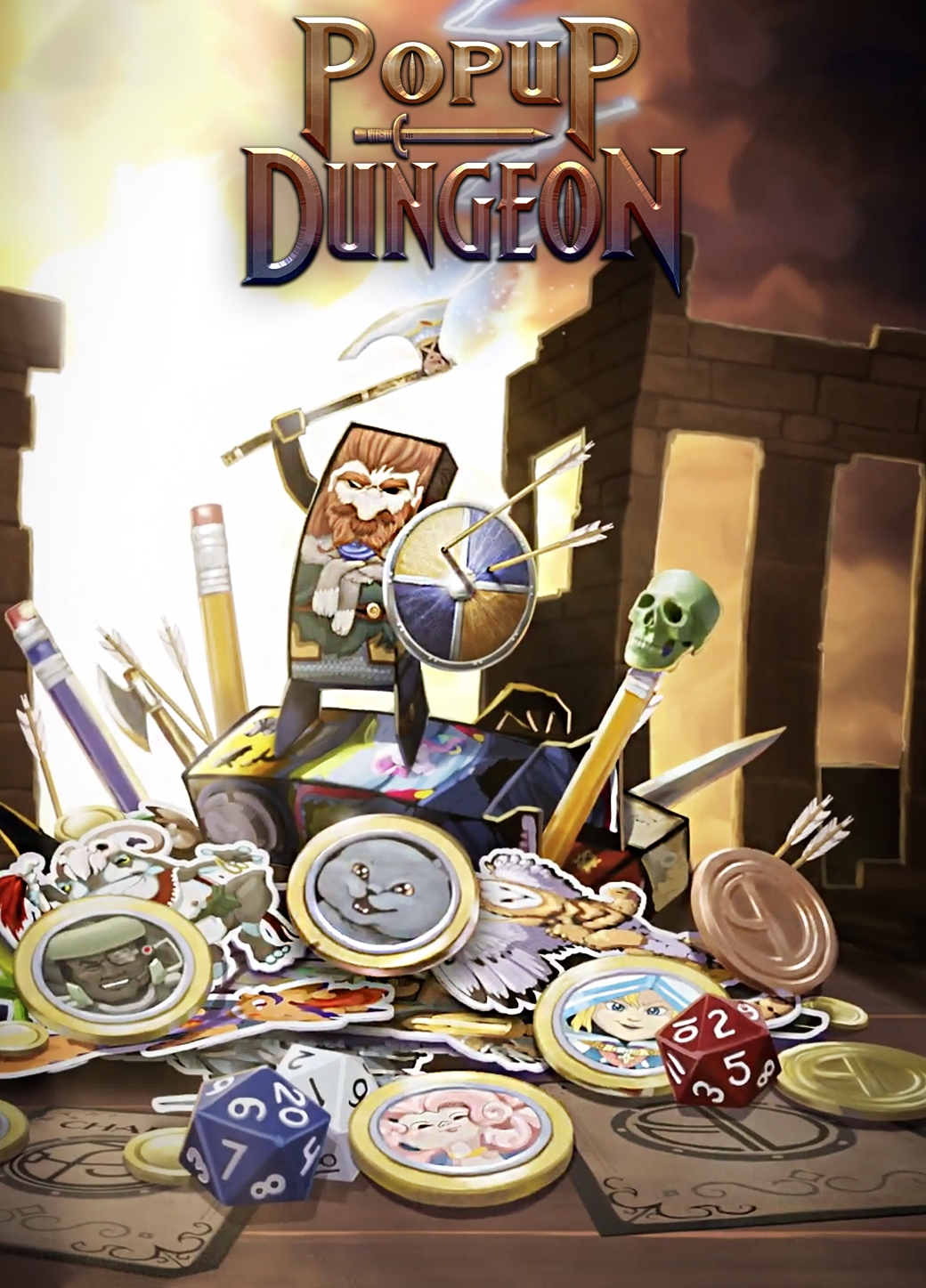 jaquette du jeu vidéo Popup Dungeon