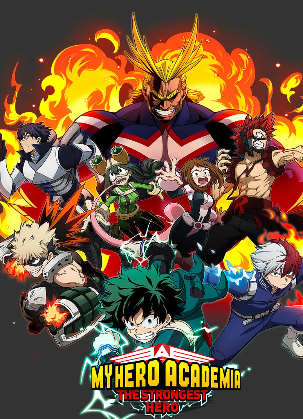 jaquette du jeu vidéo My Hero Academia: The Strongest Hero