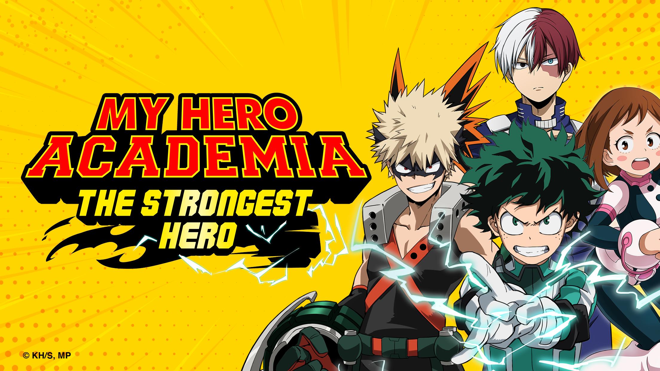 jaquette du jeu vidéo My Hero Academia : The Strongest Hero