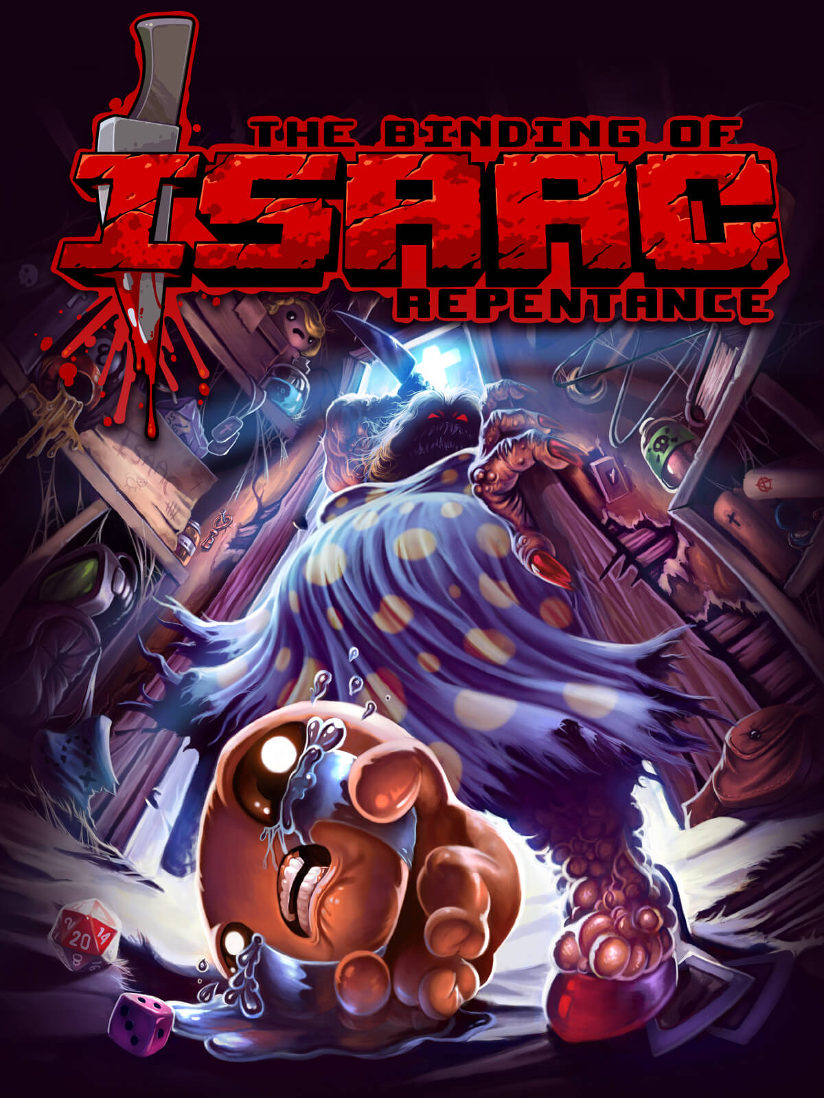 jaquette du jeu vidéo The Binding of Isaac : Repentance