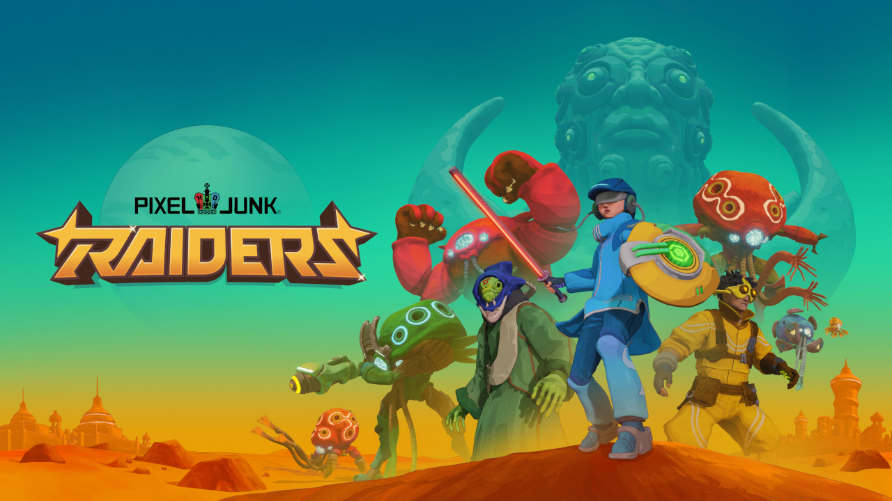 jaquette du jeu vidéo PixelJunk Raiders
