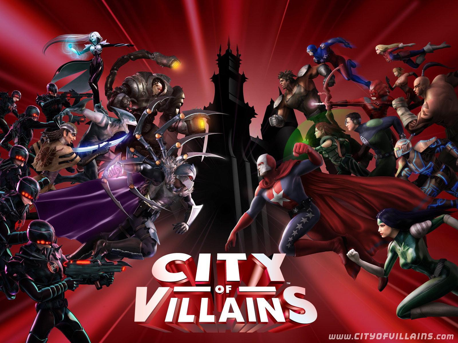 jaquette du jeu vidéo City Of Vilains