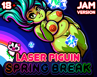 jaquette du jeu vidéo Laser Piguin Spring Break