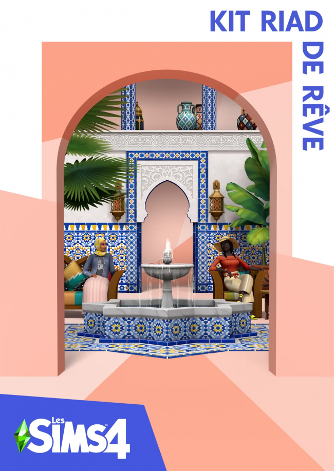 jaquette du jeu vidéo Les Sims 4 : Kit Riad De Rêve