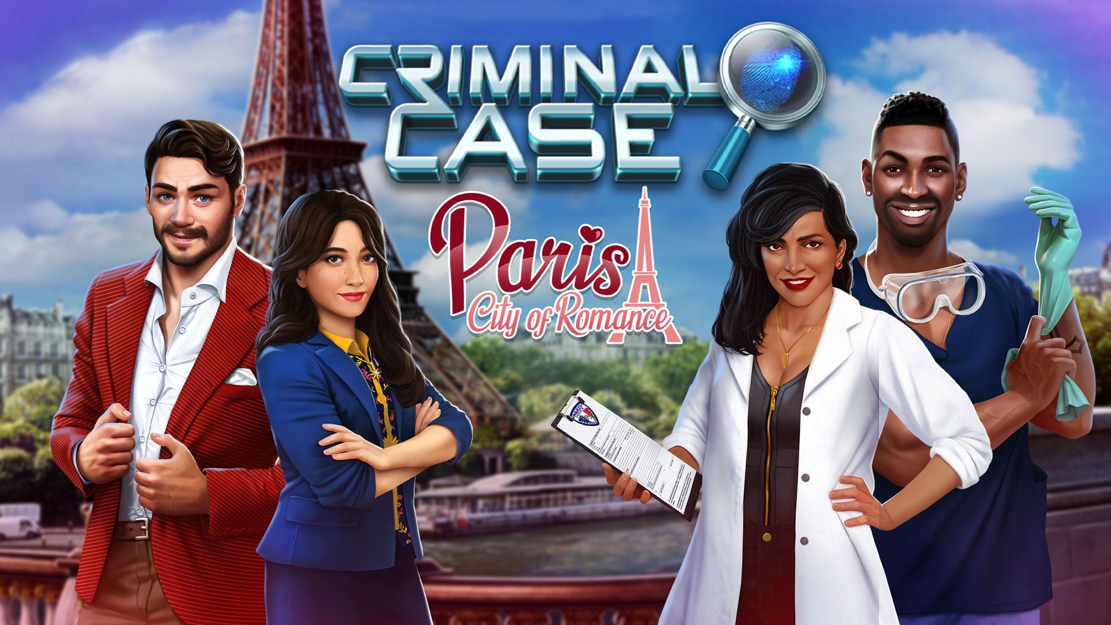 jaquette du jeu vidéo Criminal Case :  Paris City of Romance