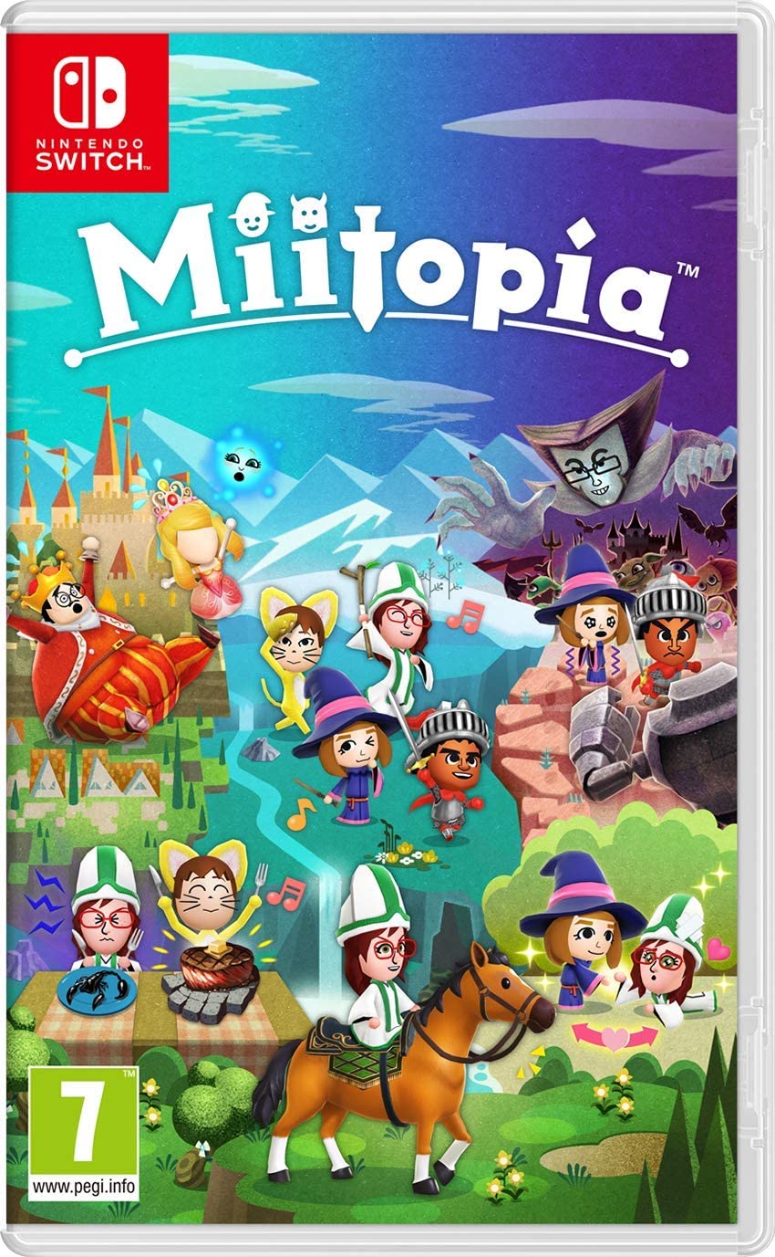 jaquette du jeu vidéo Miitopia