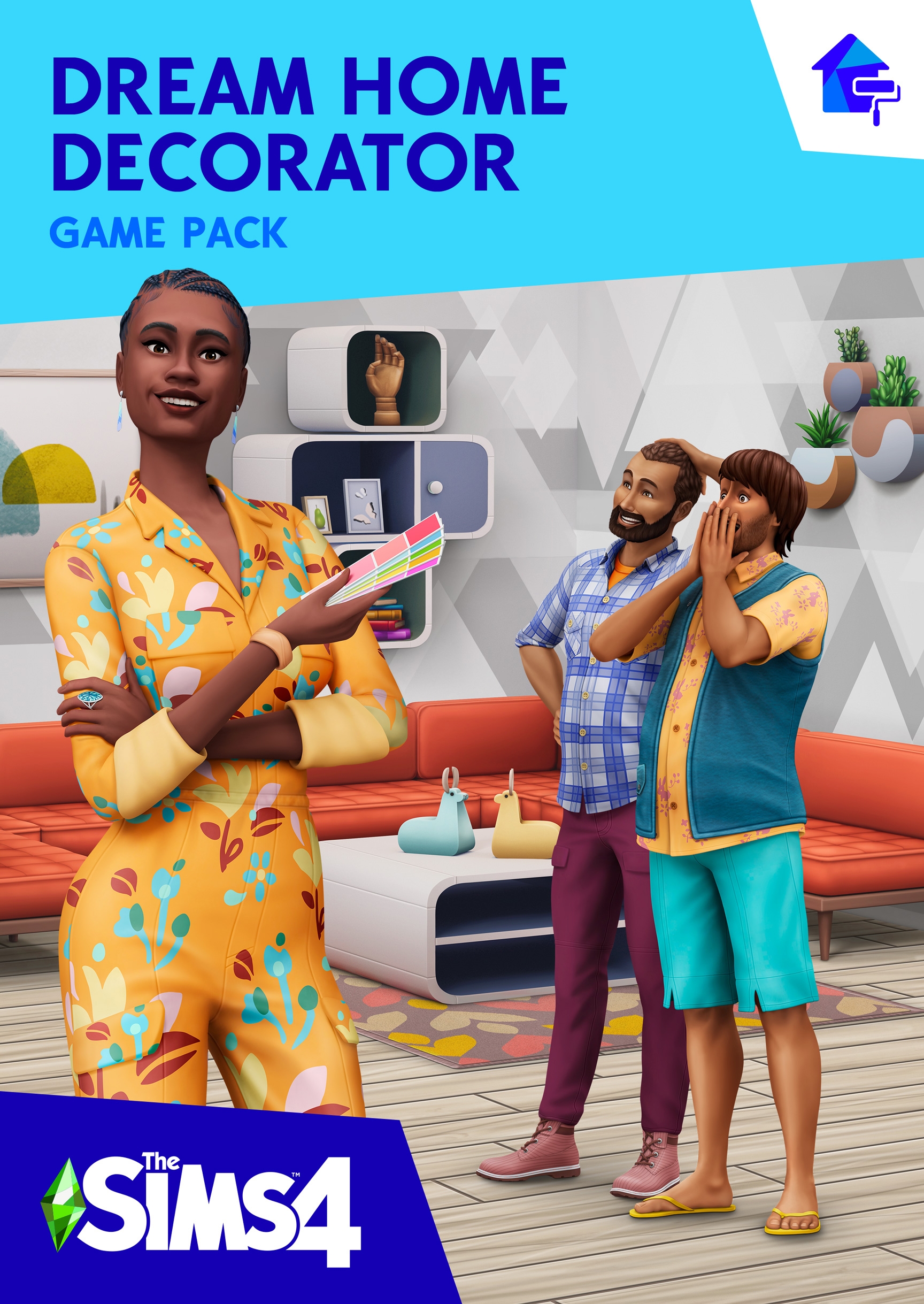 jaquette du jeu vidéo Les Sims 4 : Décoration D'Intérieur