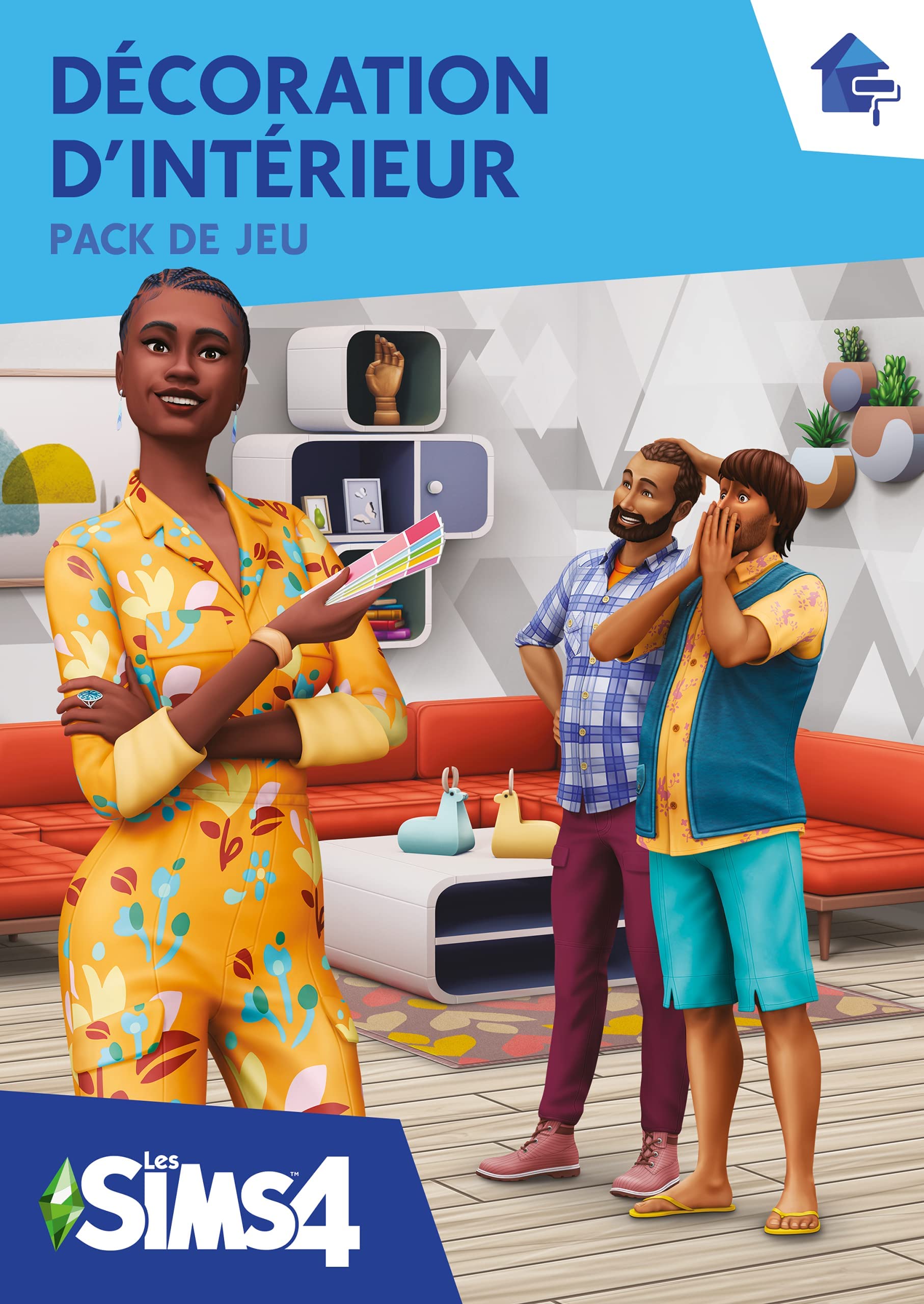 jaquette du jeu vidéo Les Sims 4 : Décoration D'Intérieur