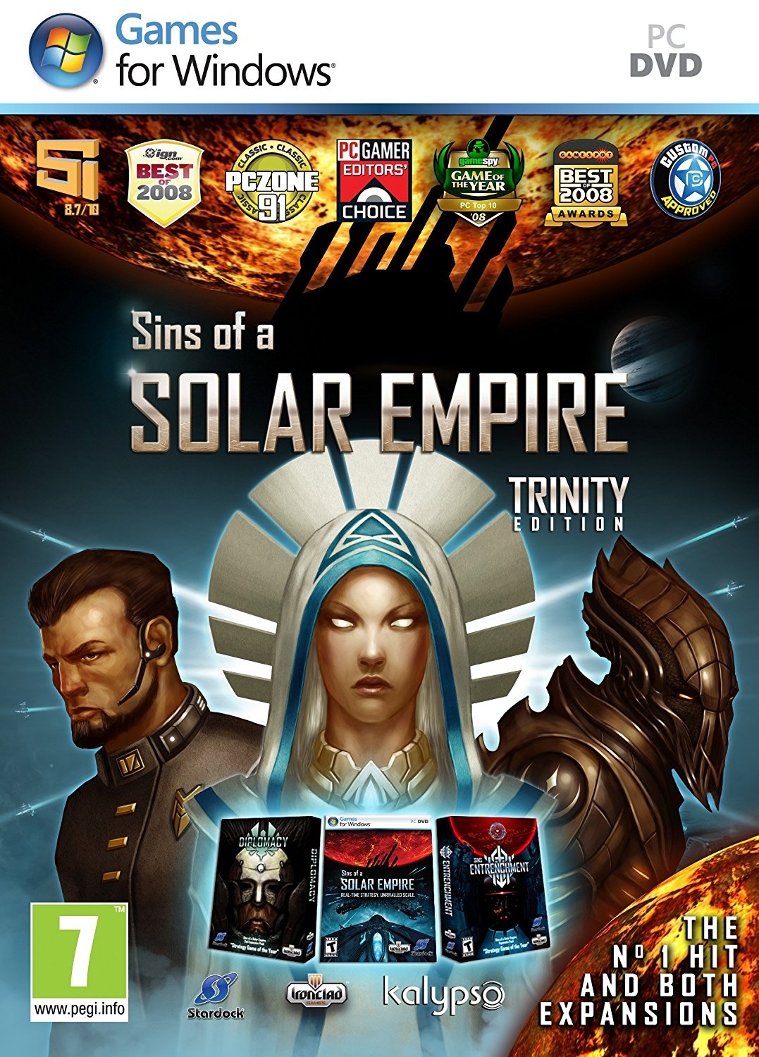 jaquette du jeu vidéo Sins of a Solar Empire Trinity